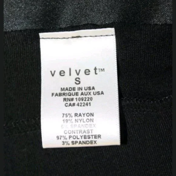 Velvet Nordstrom v-neck stretch knit shirt s top - Picture 4 of 7